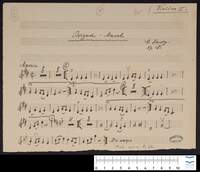 Brigada march (manuscript) : op. 181.