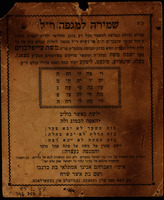 שמירה למגפה ר"ל : סגולה ... בזמן תחלואי ילדים ... : והוא בדוק ומנוסה מהגה"ק ... משה טייטלבוים ...