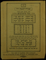 שמירה למגפה ר"ל : בדוק ומנוסה מהרב ... משה טייטעלבוים.