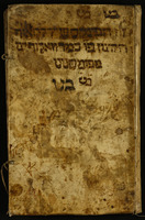פנקס של הפרנס וואלף בפפונגשטט.
