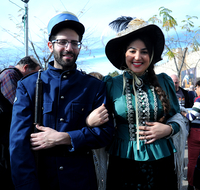 שחזור טקס הכניעה של ירושלים לגנרל אלנבי.
