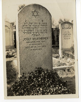 München: Gravestone of Josef Wertheimer (born Kippenheim, 24 Aug 1841 - died Munich, July 1923) .