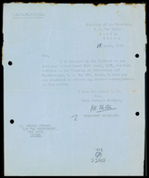 מכתב מ-GHANA MINISTRY OF THE INTERIOR אל ניצן, שלמה.