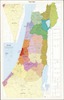 ישראל; מפת חלוקה אדמיניסטרטיבית.