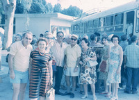 טיול חברי קיבוץ- בתקה וגיורא גלסמן, משה ורבקה מוצרי, דבורה חלק, פרידה אילן, חנה סכין, חייקל רוזן.