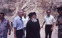הרב הראשי לישראל מבקר בעיר דוד