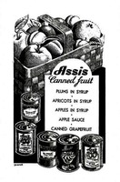 Asis canned fruit.