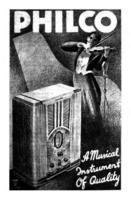 Philco - A musical instrument of quality.
