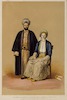 [Costume and Likeness of a native Jew & Jewess of Jerusalem] [Costume Print] – הספרייה הלאומית
