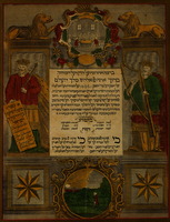 [ברכה אחרונה על היין ועל המחיה] – הספרייה הלאומית