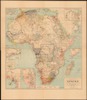 Karte von Afrika mit besonderer Berücksichtigung der Deutschen Kolonien /; von W. Liebenow; Berliner lithographisches Institut.