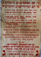 מי הם הפשיסטים היהודים? הטירוריסטים היהודים? הצבע בעד תנועת ז'בוטינסקי -ג'.
