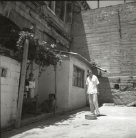 הכלכלן האמריקני ג'ון קנט גלבריית בביקור בארץ.