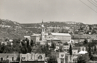 נופי שכונת עין כרם בירושלים.