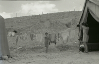 תליית כביסה במחולה, האחזות נח"ל דתית.
