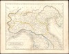 Italiae Antiquae pars Septemtrionalis; Sidy. Hall del et sculp – הספרייה הלאומית