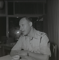פורטרט של יוסף נחמיאס, ממקימי משטרת ישראל, ומפכ"ל המשטרה השני.
