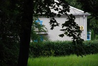 Photograph of: Cemetery Chapel (now synagogue) in Klaipėda.