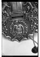 Photograph of: Torah shield of Volf and Feyga Borger.
