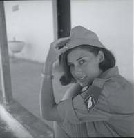 פורטרט של רונית רינת, מלכת היופי לשנת 1964.