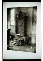 Photograph of: Synagogue of Hornburg : Torah ark - archival photograph.