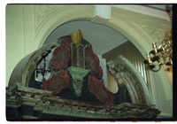Photograph of: Torah ark in the Hornburg Synagogue.