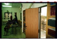 Photograph of: Minyan Zeerim in Beit Uziel, interior.