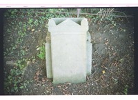 Photograph of: Jewish cemetery in Gartz.