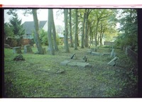 Photograph of: Jewish cemetery in Gartz.