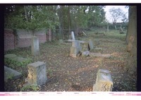 Photograph of: Jewish cemetery in Gartz.