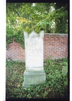 Photograph of: Jewish cemetery in Gartz.