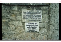 Photograph of: Jewish cemetery in Rödelsee.