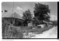 Photograph of: Street in Ungheni (?).