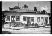 Photograph of: Jewish houses in Ungheni (?).