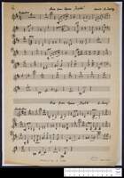 Jephta and his daughter, op. 35.. .Aria of Ja'ala (manuscript).
