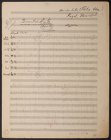 Romantic suite for orchestra, op. 1 (manuscript).
