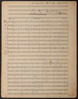 Romantic suite for orchestra, op. 1 (manuscript).