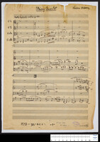 String quartet (manuscript).