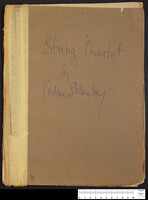 String quartet (manuscript).