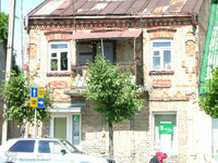 Photograph of: Jewish houses in Simnas.
