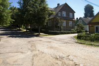 Photograph of: Beit Midrash at 9 Emilijos Pliateytės/14 Bajorų St. in Zarasai.