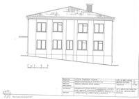 Photograph of: Hasidic synagogue in Žasliai - measured drawings : Drawings.