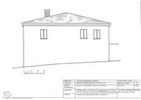 Photograph of: Hasidic synagogue in Žasliai - measured drawings : Drawings.