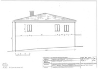 Photograph of: Hasidic synagogue in Žasliai - measured drawings : Drawings.