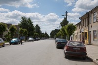 Photograph of: Street in Joniškėlis.
