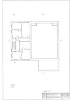 Photograph of: Beit Midrash in Linkuva - measured drawings : Drawings.
