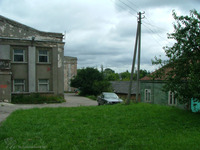Photograph of: Beit Midrash in Plungė, Lithuania.