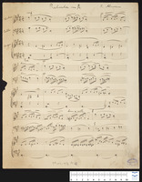 Prelude in a (manuscript).