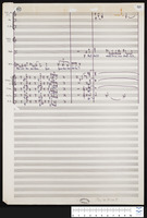 Der Turm (The tower) : Oper in zwei Akten (1983) (manuscript) / Musik: Josef Tal ; Libretto: Hans Keller.
