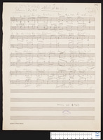 Traditional songs for choir (manuscript).